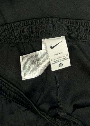 Nike dri fit спортивные мужские брендовые черные штаны4 фото