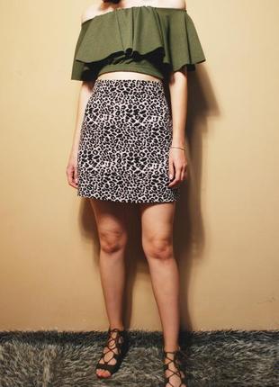 Новая красивая женская "леопардовая" юбка george