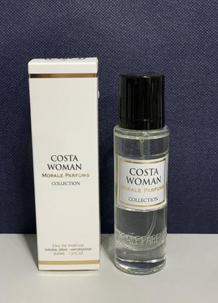 Morale parfums парфюмированная вода costa woman costa woman версия lacoste pour femme, 30 мл.
