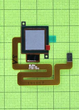 Шлейф сканера отпечатков пальца xiaomi redmi 4, серебристый оригинал