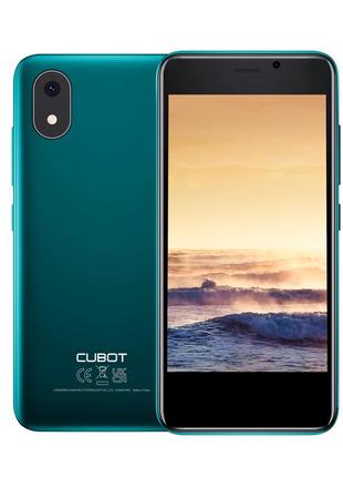 Смартфон cubot j10 green android 1/32 гб сенсорный мобильный телефон на андроиде