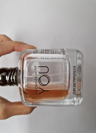 Парфюм залишок armani stronger with you2 фото