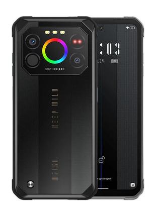 Захищений смартфон oukitel iiif150 air1 ultra+ 12/256gb black night vision потужний телефон 6,8"