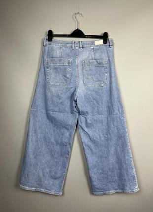 H&amp;m укороченные джинсы кюлоты женские9 фото
