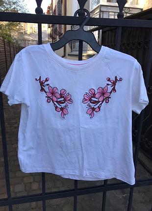 Фото 1530 футболка cropp размер s