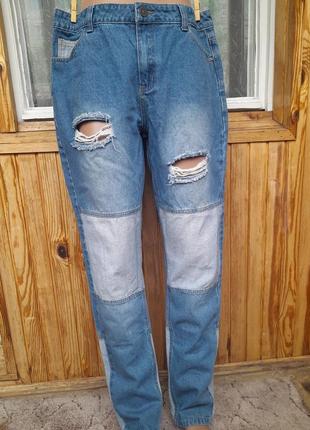 Крутяцькі джинси печворк1 фото
