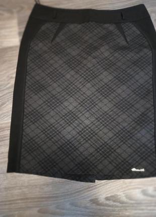 Юбка на осень турецкий трикотаж 52р