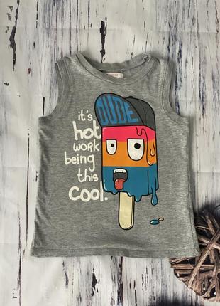 Майка летняя мороженое