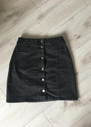 Юбка джинсовая