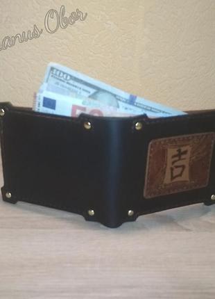 Портмоне с иероглифом2 фото