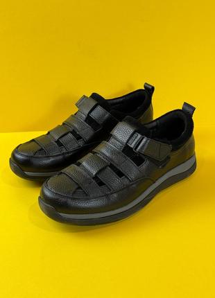 Мужские кожаные закрытые сандалии propét 45 размер бренд сша