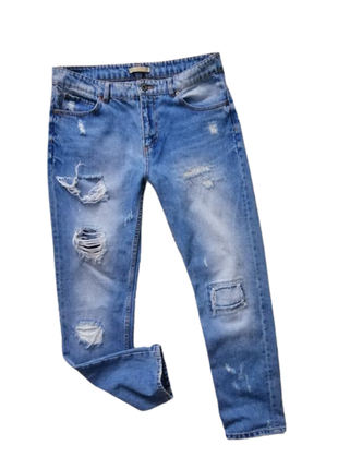 Класні рвані джинси жіночі pull&bear 36 (26) у чудовому стані