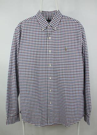 Стильная повседневная рубашка polo ralph lauren regular fitstared casual oxford shirt