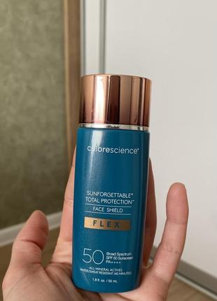 Сонцезахисний крем для обличчя colorescience «світлий» spf 50