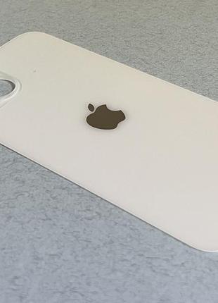 Iphone 14  white задняя стеклянная крышка белого цвета для ремонта
