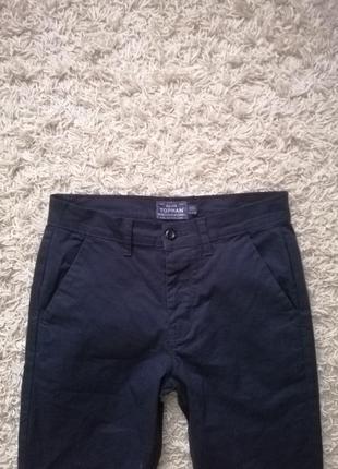 Стильні чоловічі брюки слім чіно topman 30 в новому стані2 фото