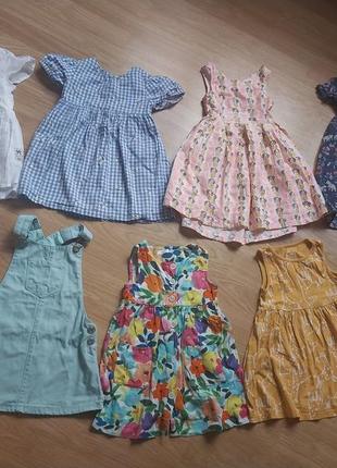 Платье, комбинезоны, шорты next, m&amp;s, f&amp;f