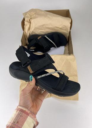 Merrell terran 4 backstrap j006412 сандалii, оригінальні босоніжки меррел жіночі чорні