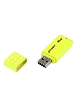 Флеш-накопитель usb 32gb goodram ume2 yellow (ume2-0320y0r11)