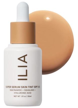 Ilia super serum skin tint broad spectrum spf 40 тональный крем