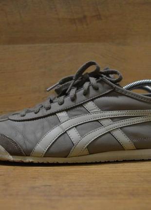 Мужские кожаные кроссовки фирмы asics onitsuka tiger