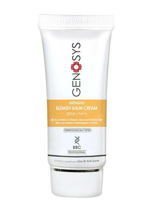 Солнцезащитный матирующий крем genosys blemish balm cream 50 мл1 фото