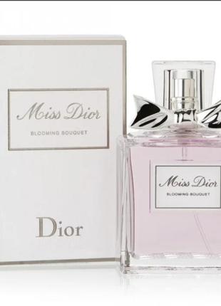 Женская парфюмированная вода miss dior cherie blooming bouquet 100 мл.