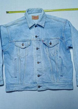 Куртка джинсова вінтажна vintage levi's 70507 0214 50499 made in usa size m