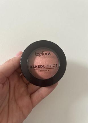 Рум'яна topface, 004, shimmer peach