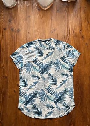 Футболка hollister гавайка ne palm angels supreme