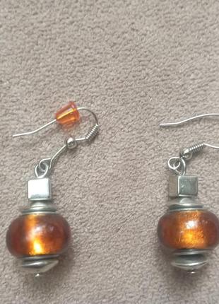 Гарні сережки біжутерія