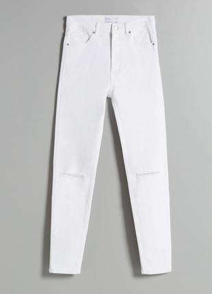 Скіні джинси жіночі білі