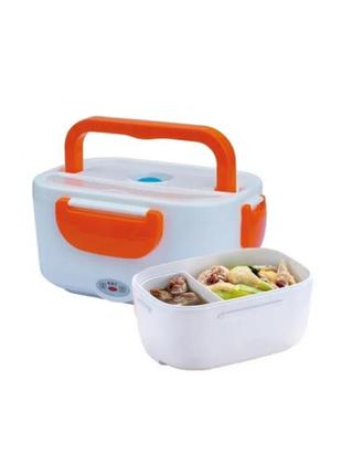 Ланч-бокс с функцией подогрева еды electric lunch box (от сети) bs2201-11-1464-5 (24) весенняя распродажа!