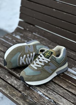 New balance 574 legacy x stone island