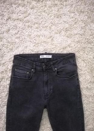 Стильні чоловічі джинси скінні zara 38 (30) в прекрасному стані2 фото