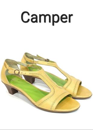 Кожаные женские босоножки camper оригинал