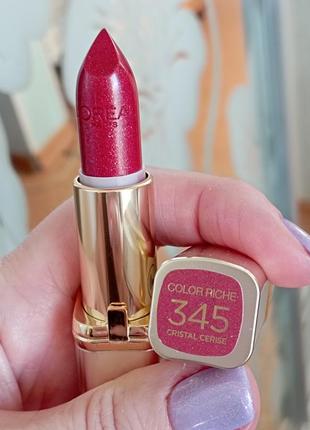 L'oréal помада тон 345