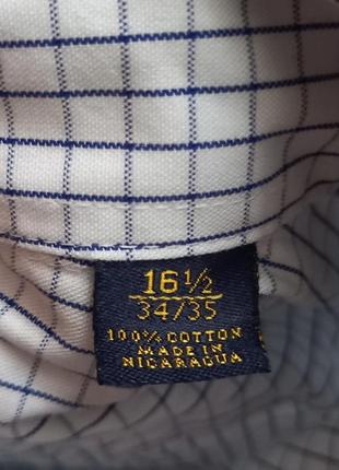 Рубашка club rооm/usa/regular fit/cotton-100%.7 фото