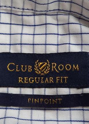 Рубашка club rооm/usa/regular fit/cotton-100%.4 фото