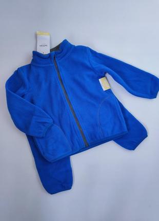 Флісовий спортивный прогулянковий костюм  lefties 86, 92, 98 см