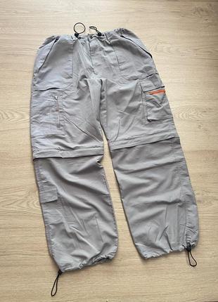 Брюки широкие парашюты vintage cargo baggy rapusa