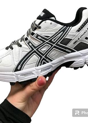 Кроссовки мужские asics gel-kahana 8 white - black мужские стильные кроссовки спортивные мужские кроссовки