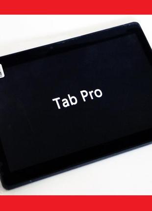 10,1" планшет tabpro черный 2sim - 8ядер+4gb ram+32gb rom+gps+android + typec