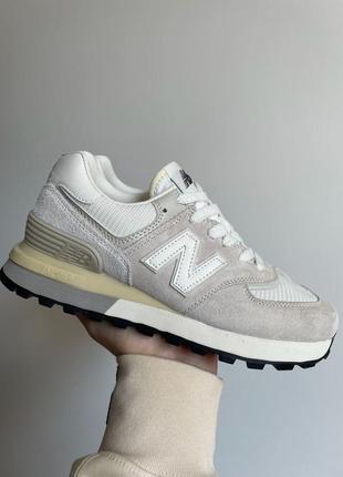 Кросівки new balance 574 legacy grey beige2 фото