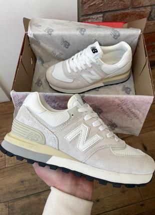 Кросівки new balance 574 legacy grey beige3 фото