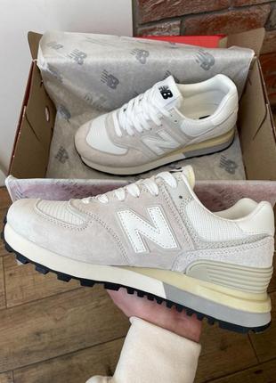 Кросівки new balance 574 legacy grey beige10 фото