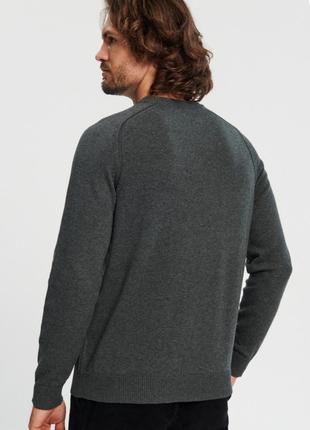Сірий джемпер, светр, пуловер4 фото