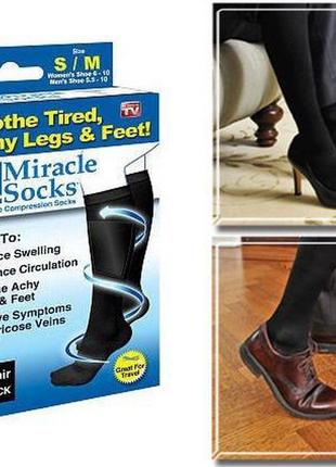 Лікувальні шкарпетки з масажним ефектом miracle socks весенняя распродажа!2 фото