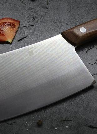 Сокира для м'яса рукоятка коричнева