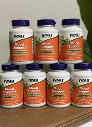 Mood support now foods в комплекс со зверобоя для нервной системы